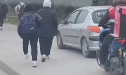 Sancaktepe'de aracı kaldırımda süren sürücü görenleri şok etti